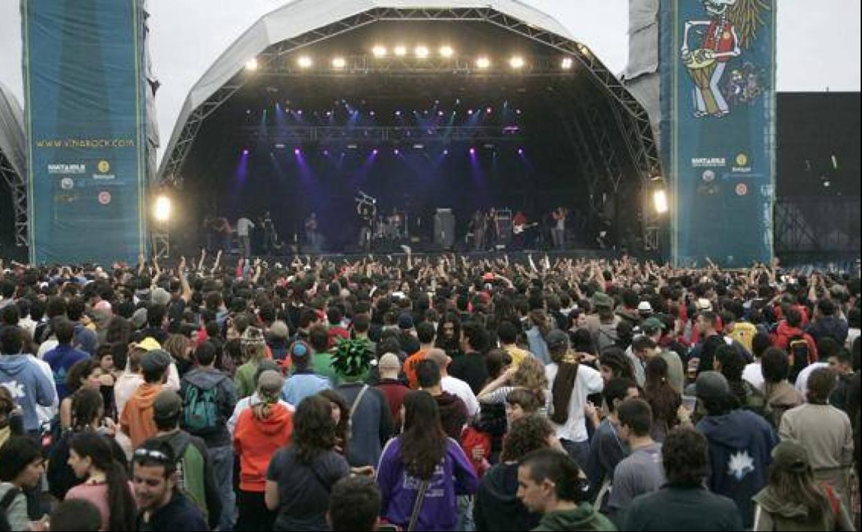 Imagen de archivo del Festival Viñarock, celebrado en Villarrobledo.