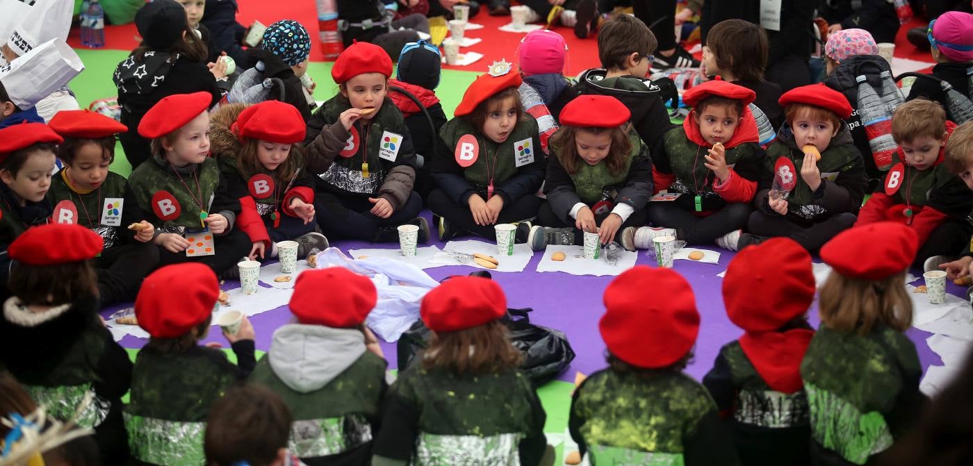 Las mejores fotos de los disfraces de carnavales de los más pequeños de la casa, en Bilbao.