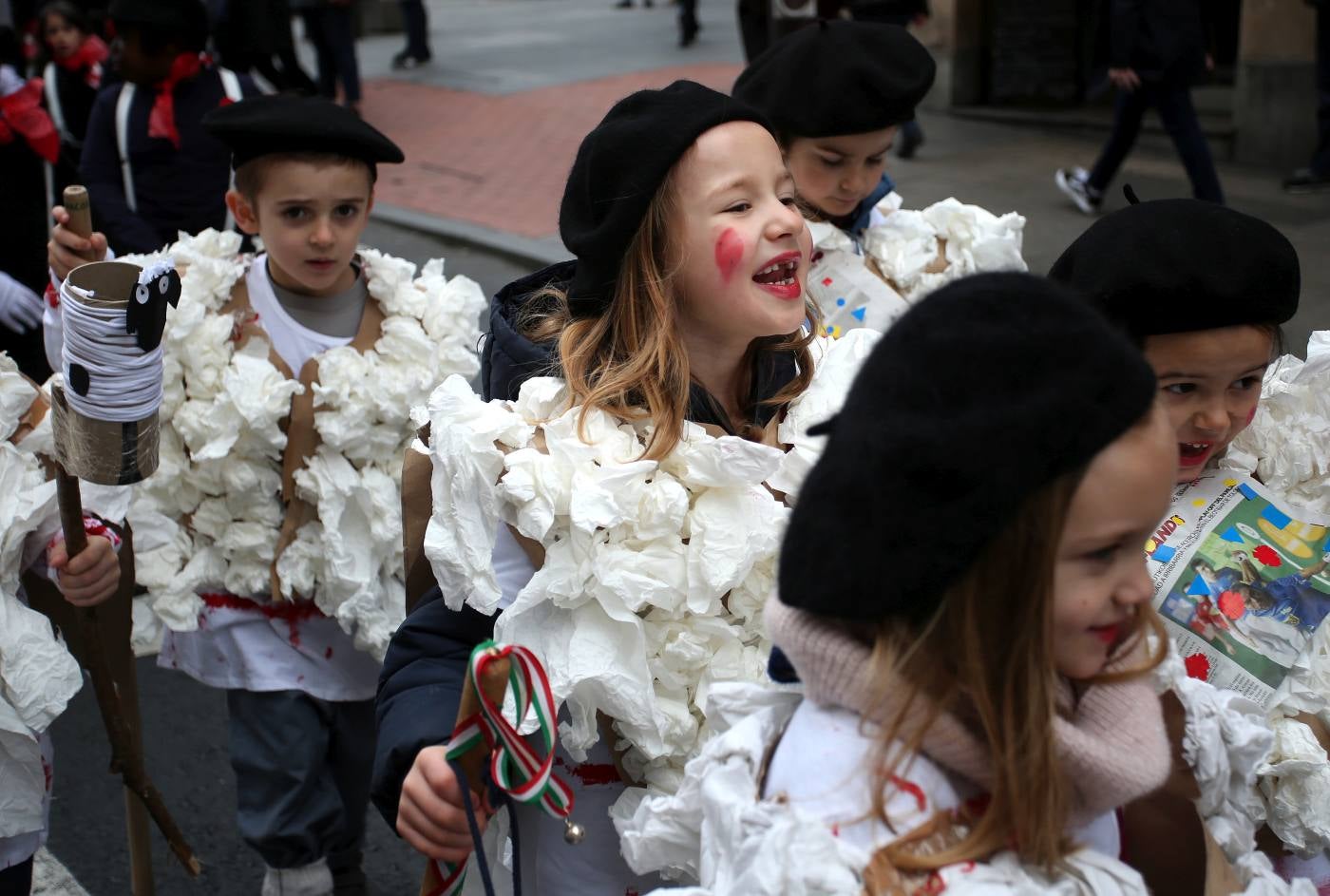 Las mejores fotos de los disfraces de carnavales de los más pequeños de la casa, en Bilbao.