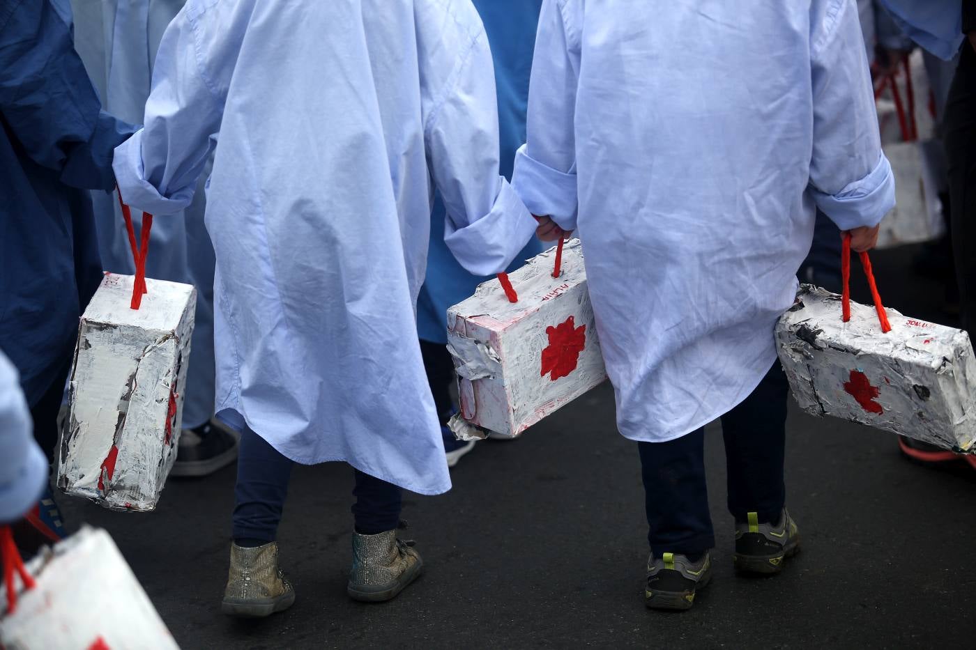 Las mejores fotos de los disfraces de carnavales de los más pequeños de la casa, en Bilbao.