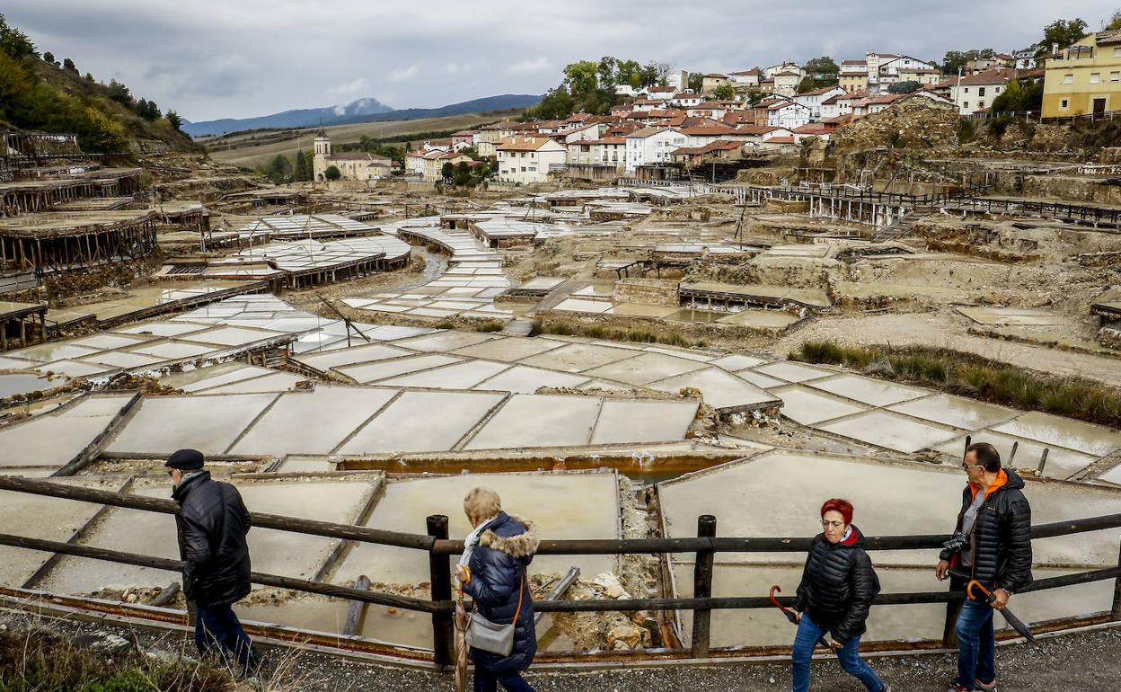 El Valle Salado es uno de los lugares más visitados de Álava. 