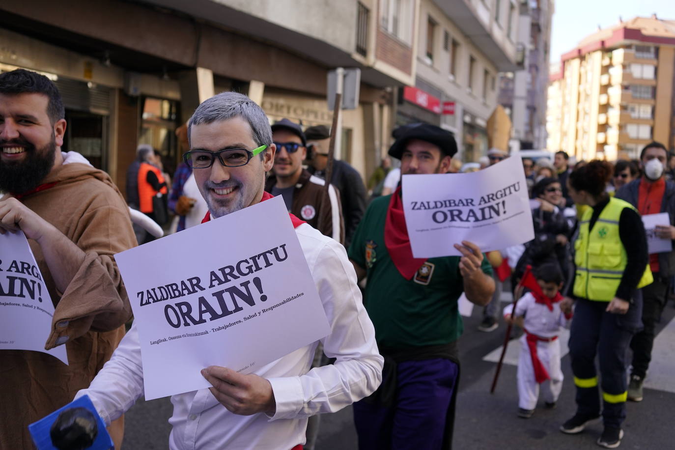 Fotos: Carnavales reivindicativos en los municipios del entorno del vertedero