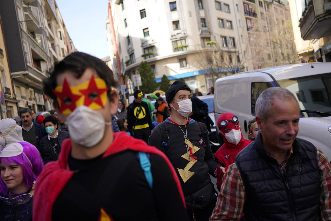 Fotos: Carnavales reivindicativos en los municipios del entorno del vertedero