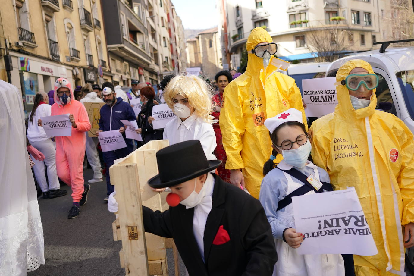 Fotos: Carnavales reivindicativos en los municipios del entorno del vertedero