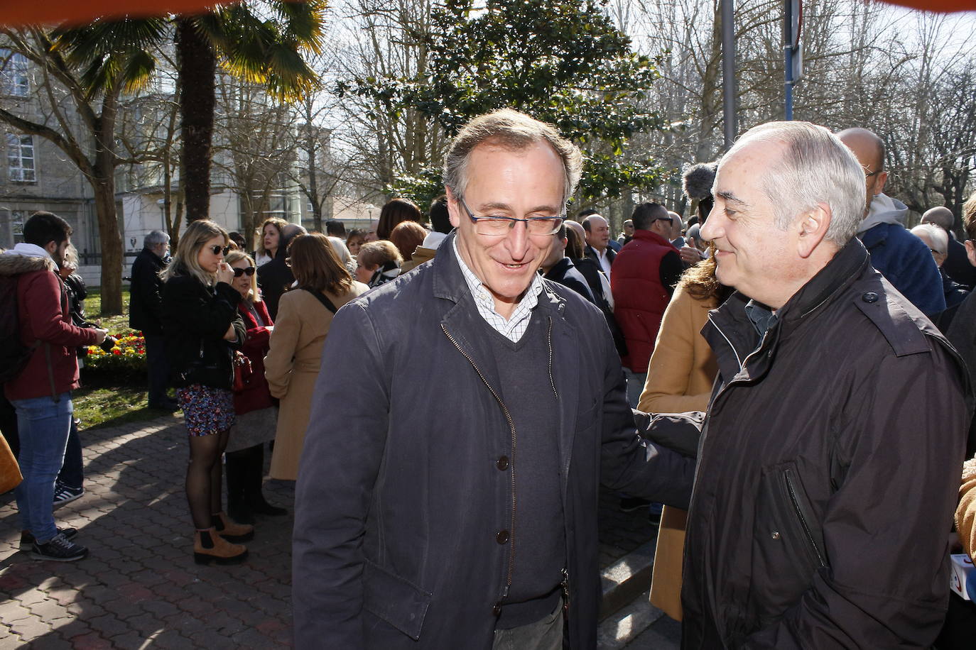 Alfonso Alonso e Iñaki Arriola.