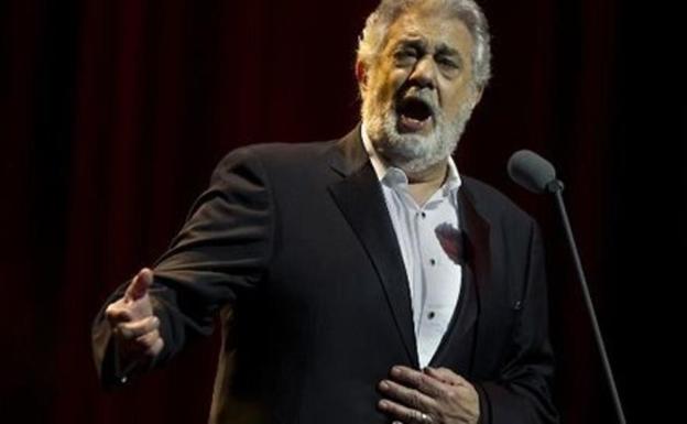 El tenor Placido Domingo 