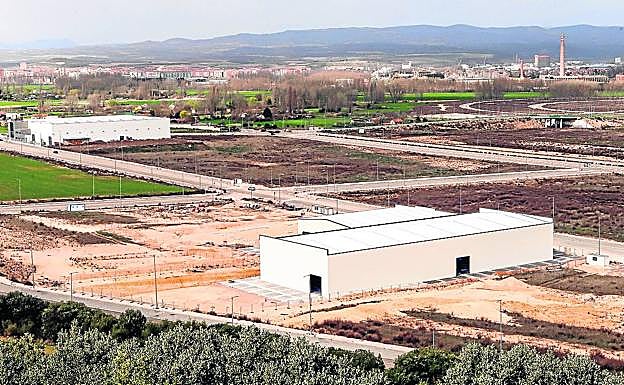 El polígono industrial de Ircio, junto a Miranda de Ebro.