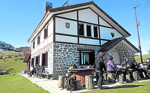 El refugio 'Ángel Sopeña' está ubicado a 1.066 metros de altitud. 