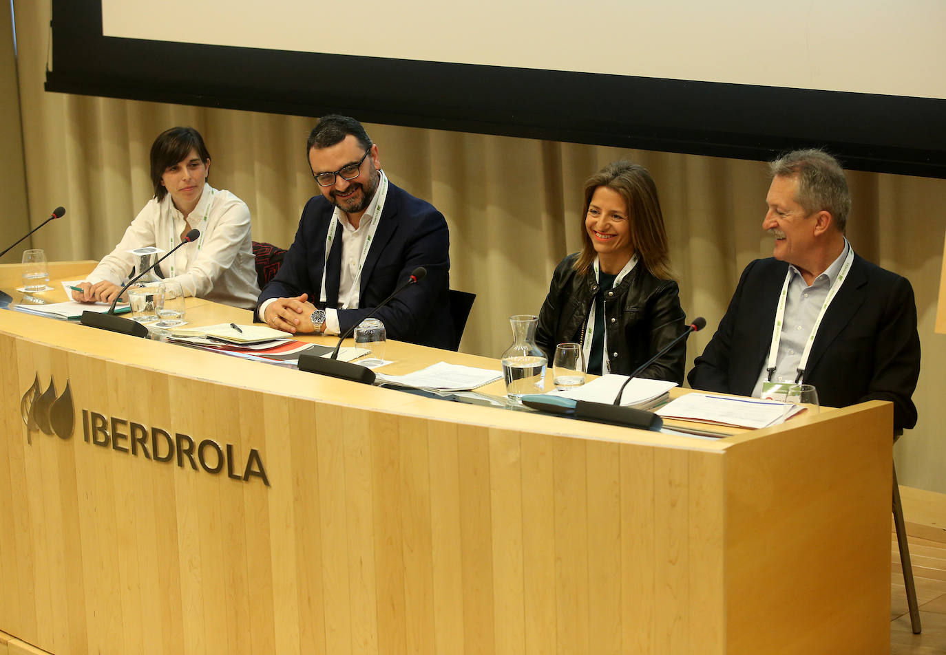 Alba Estanyol, Roberto Alonso, Maite del Castillo y Carlos Pujana, 