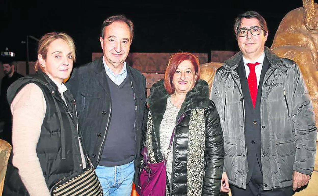 Cristina Motta, Rafael Gardeazabal, Itziar Urtasun y Gonzalo Olabarria.