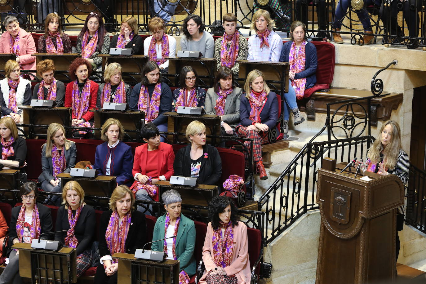 Fotos: Las mujeres toman la Casa de Juntas