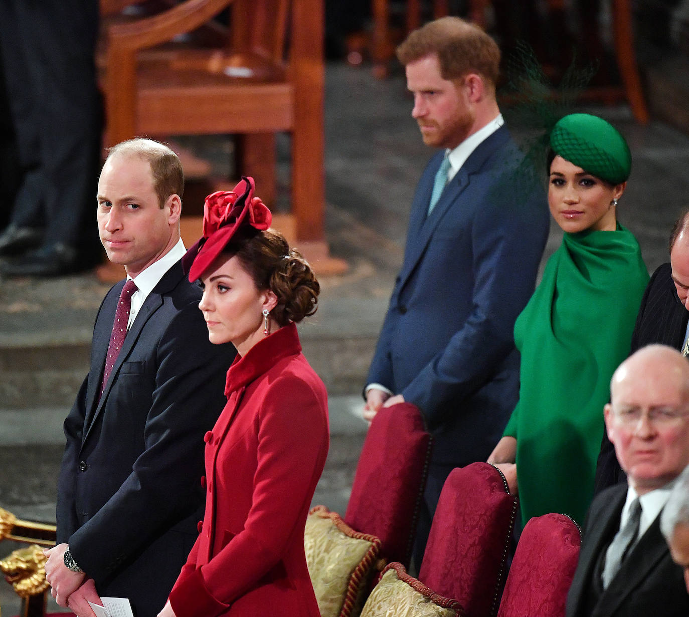 Fotos: El príncipe Harry y Meghan se despiden de Reino Unido