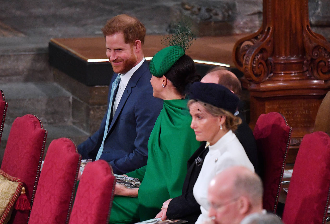 Fotos: El príncipe Harry y Meghan se despiden de Reino Unido