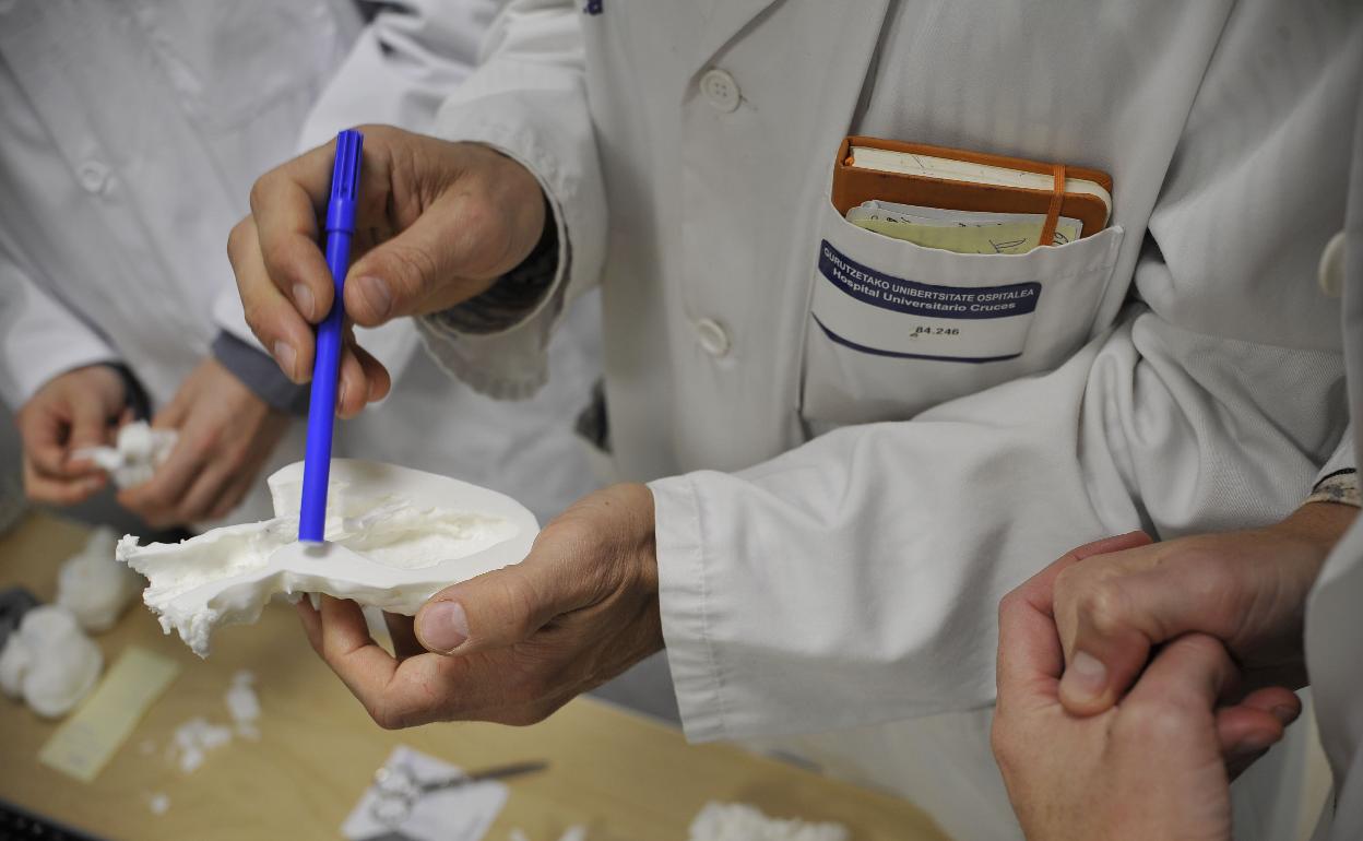 El Colegio de Médicos de Bizkaia llama a los facultativos en paro y a los MIR para que colaboren con Osakidetza