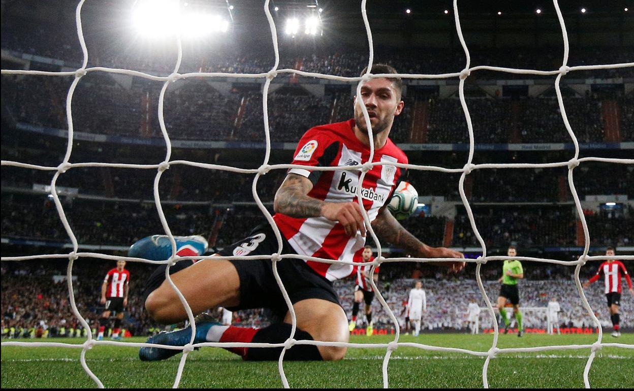 Unai Núñez, en el partido contra el Real Madrid. 