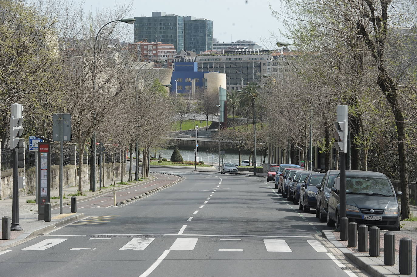 La subida de la Universidad de Deusto.