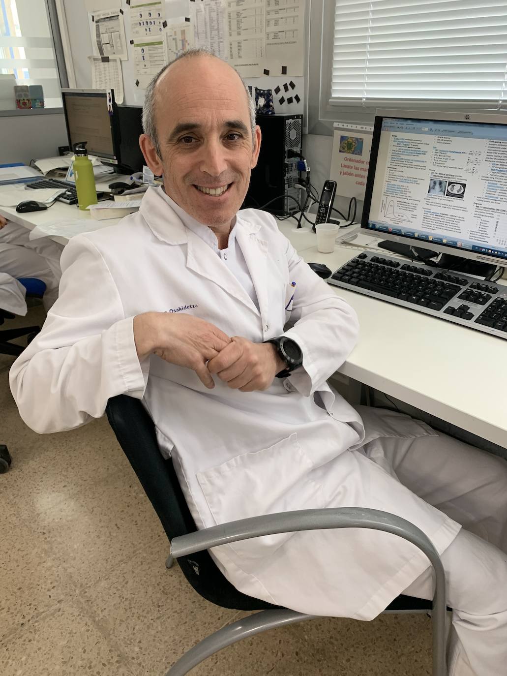 Javier Peral. Farmacéutico