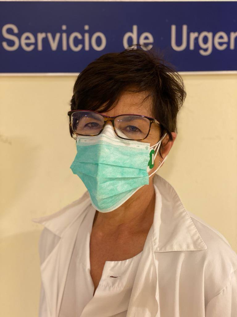 Anabel Ganzábal. Médica Urgencias