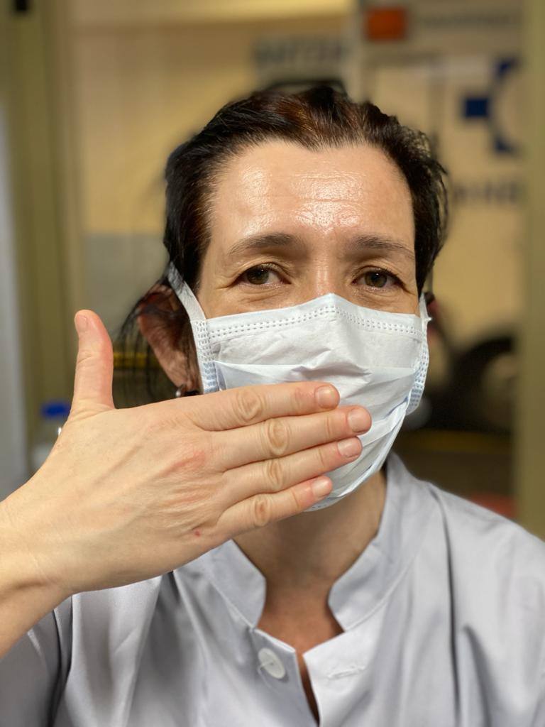 Esther Vadillo. Celadora de Urgencias