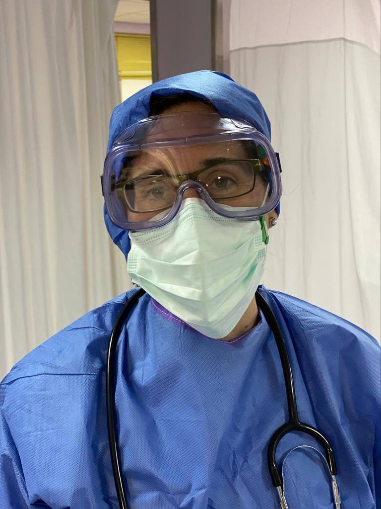 Rosa Abad. Médica Urgencias.