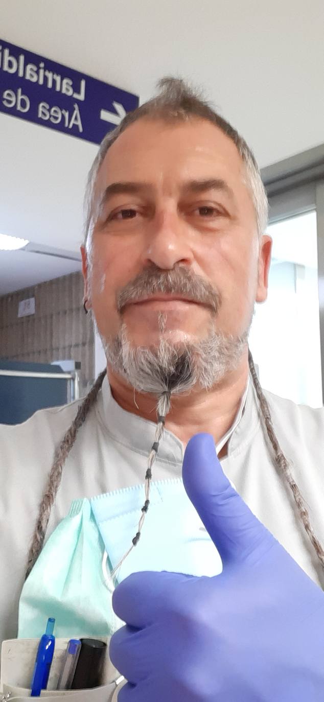 Eloy González. Celador Urgencias