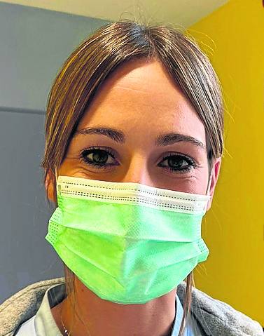 Maddi Gallo. Enfermera centro de salud.