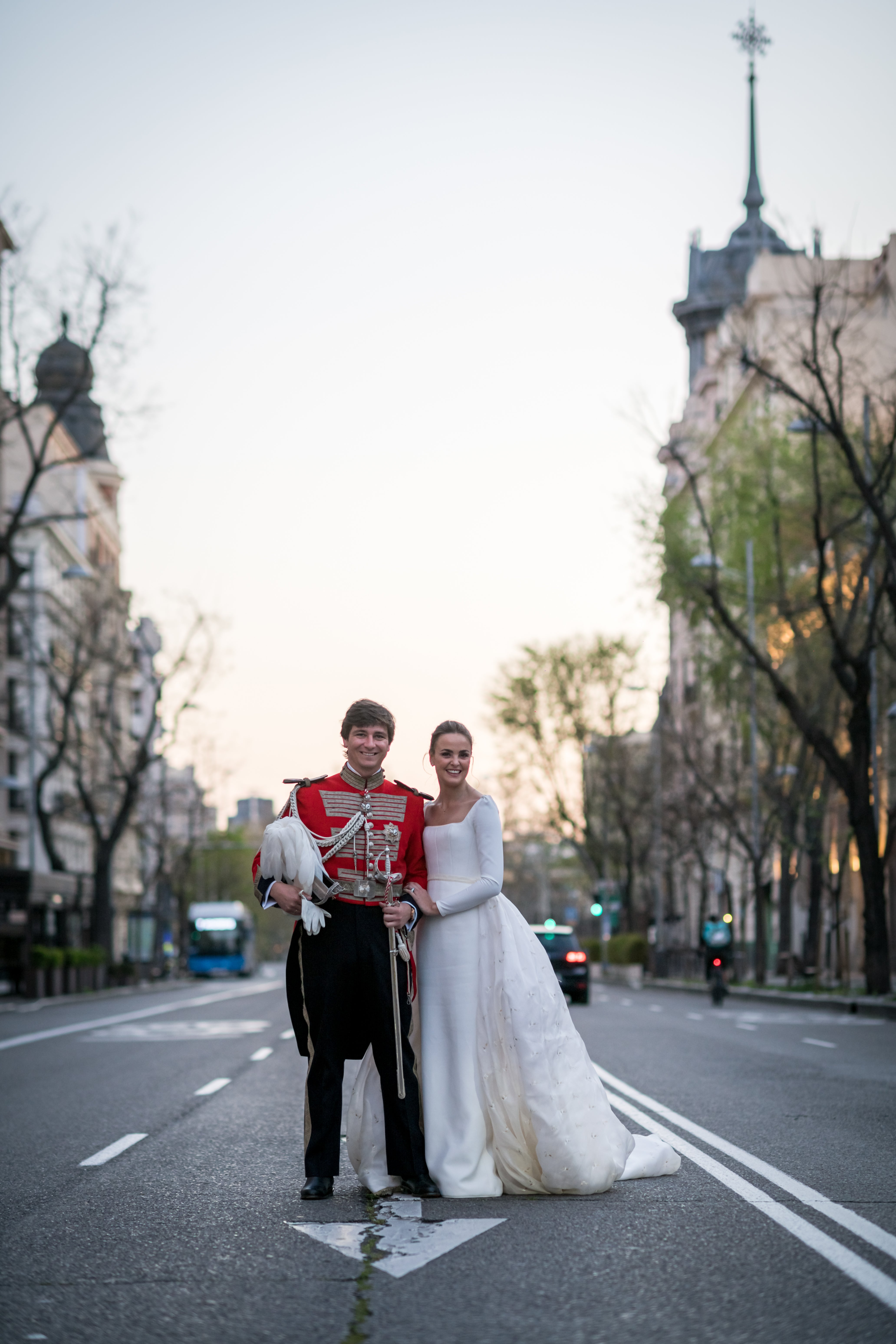 Fotos: El coronavirus no pudo con la boda de una bilbaína que se casó el día del estado de alarma