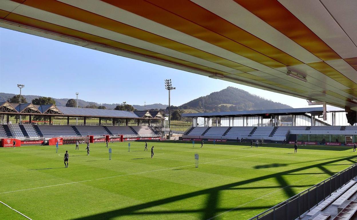 Lezama está a la espera de que el Athletic retome su actividad. 