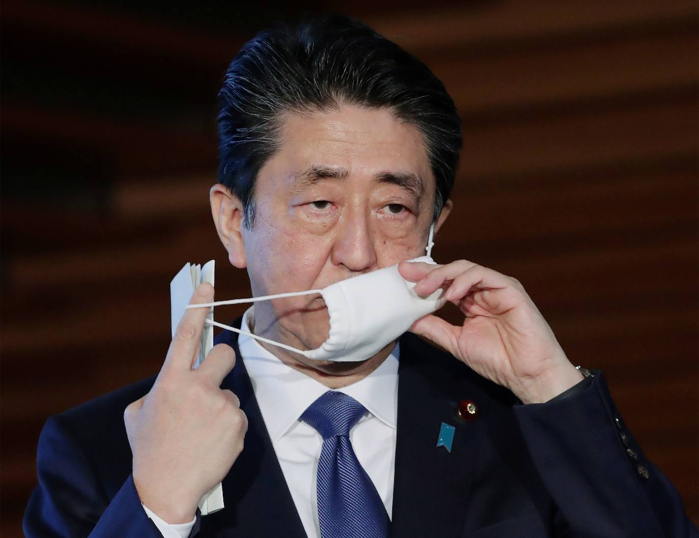 El primer ministro japonés Shinzo Abe. 