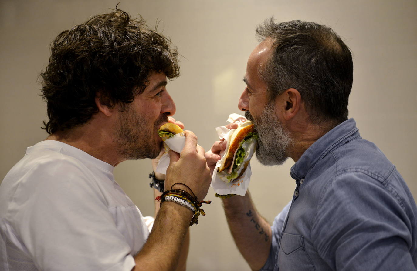 Cara a cara con un sándwich de El Eme