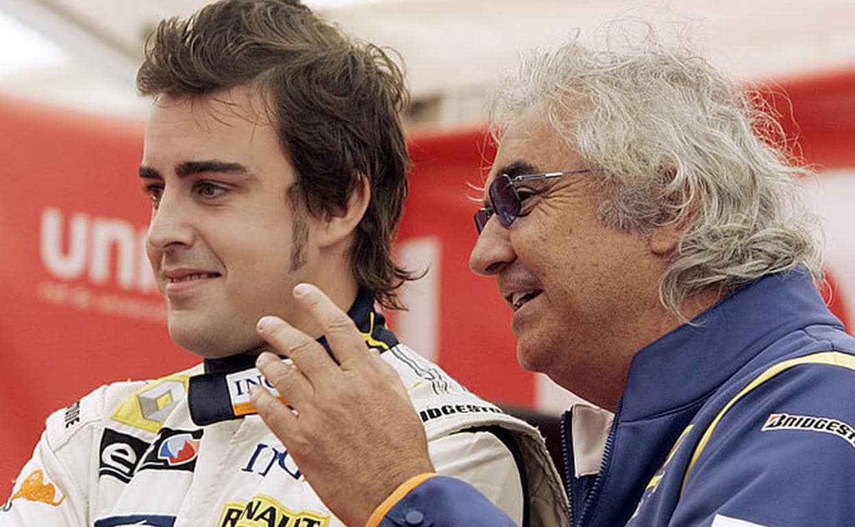 Coche teledirigido Fernando Alonso época Renault de segunda mano