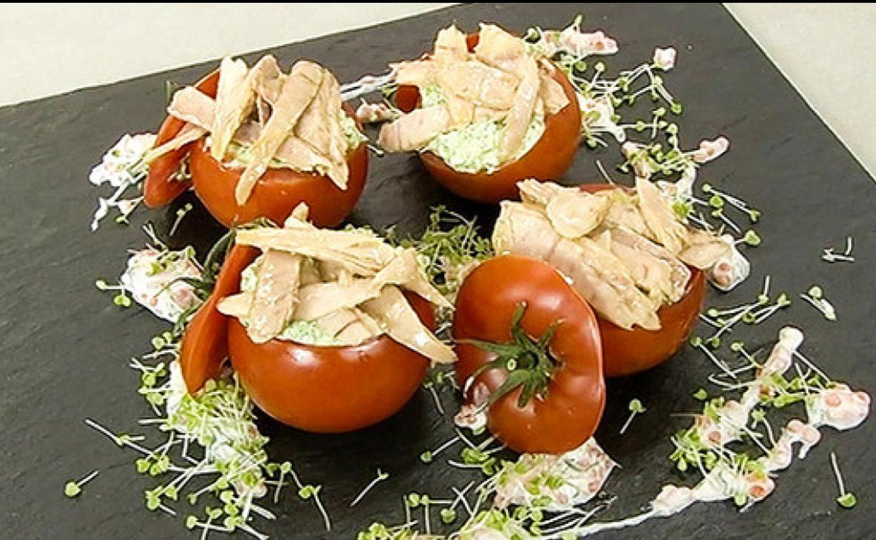 Receta de tomates rellenos de ventresca