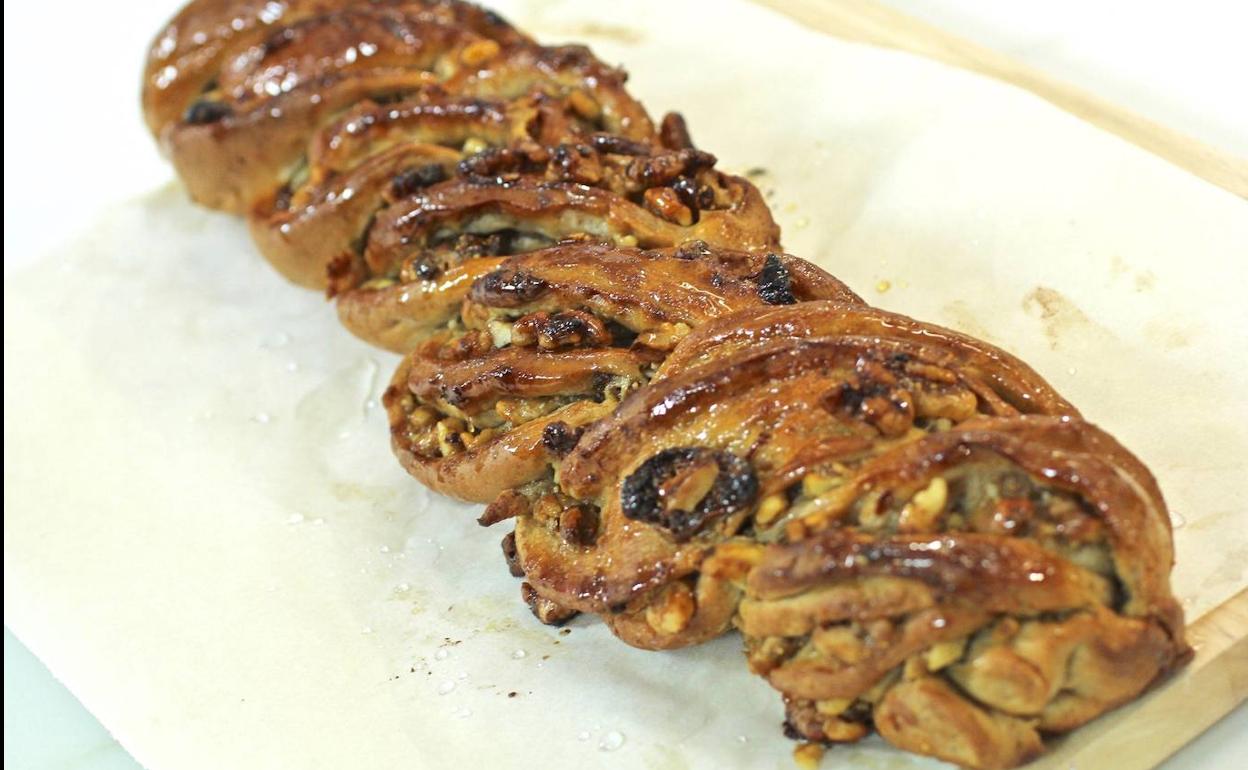 Receta de trenza integral dulce y salada
