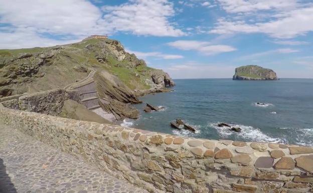 San Juan de Gaztelugatxe como nunca lo habías visto