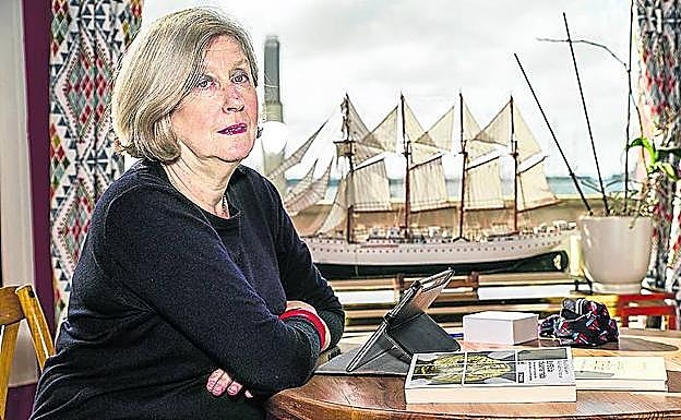 Sylvie Lagneaux, cónsul de Bélgica, ha ayudado a jóvenes Erasmus 'atrapados' en Bilbao.