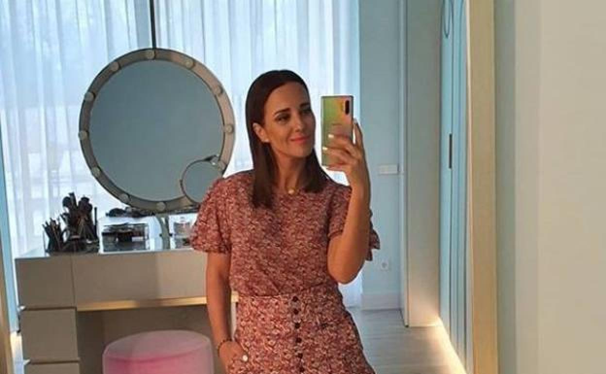 Paula Echevarría consigue el perfecto look primaveral para estar por casa