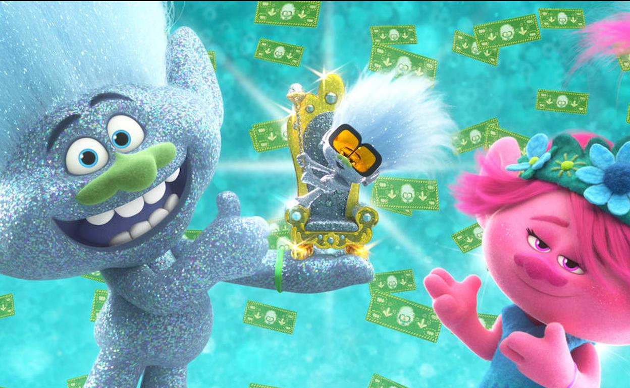 'Trolls 2. Gira mundial', la película de Universal estrenada directamente en internet que ha llevado a las salas a boicotear los filmes del estudio.