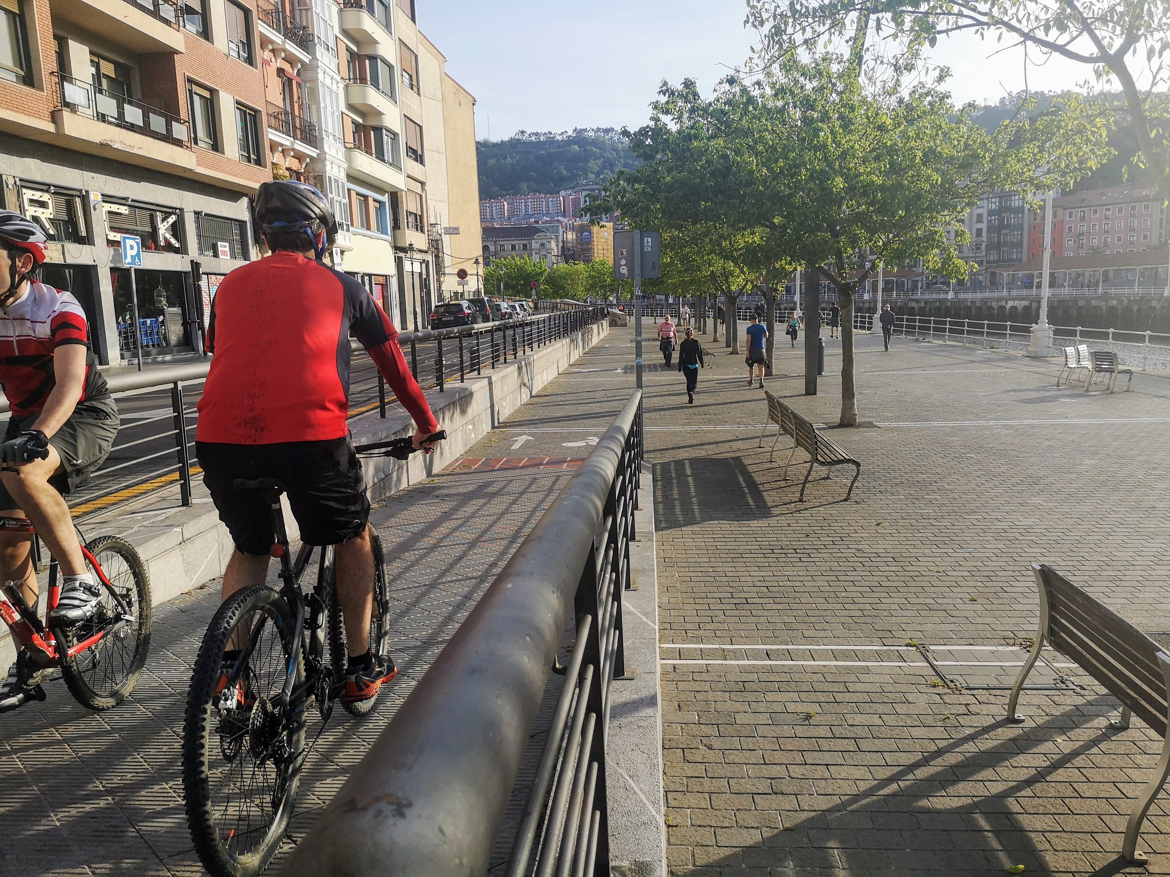 En bicicleta por Ripa