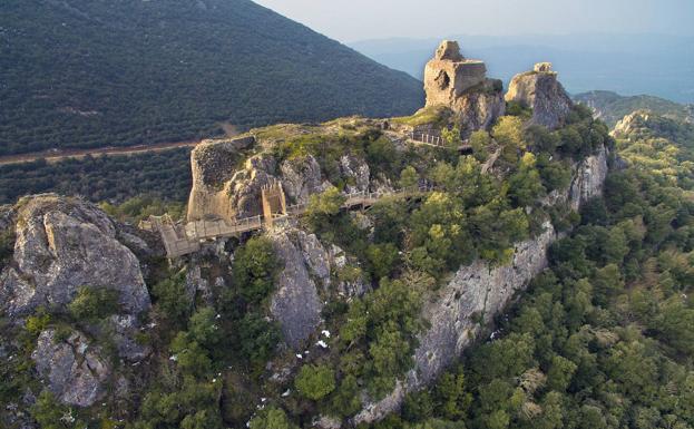 El castillo de Portilla. 