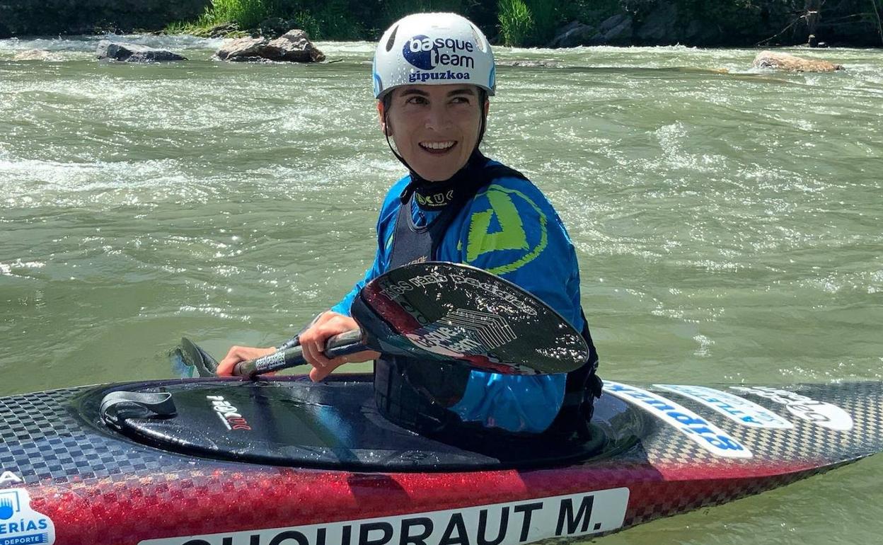 La piaragüista vasca, campeona olímpica en 2016, volvió a los entrenamientos en la Seu D'Urgell. 