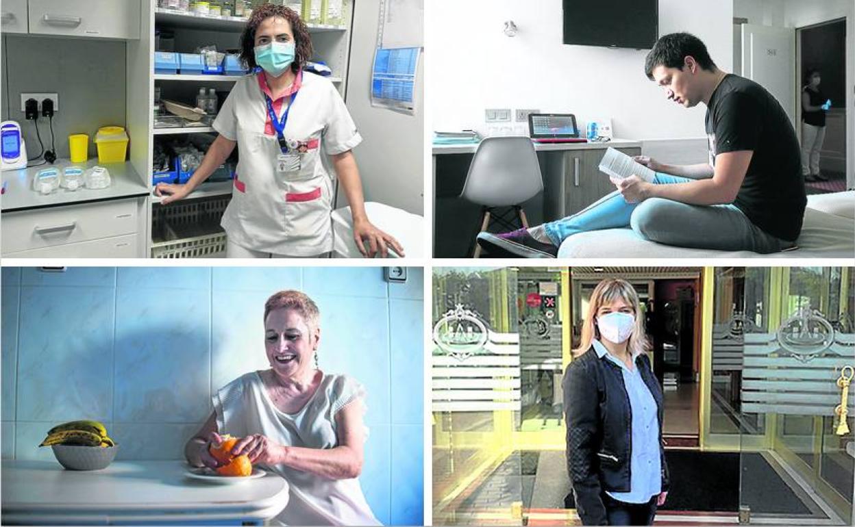 Los abrazos prohibidos de los héroes de la pandemia