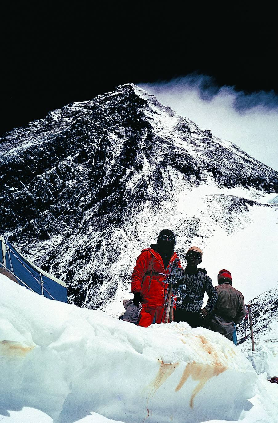 Un momento de la ascensión