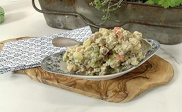 Receta de ensaladilla rusa «adelgazante»