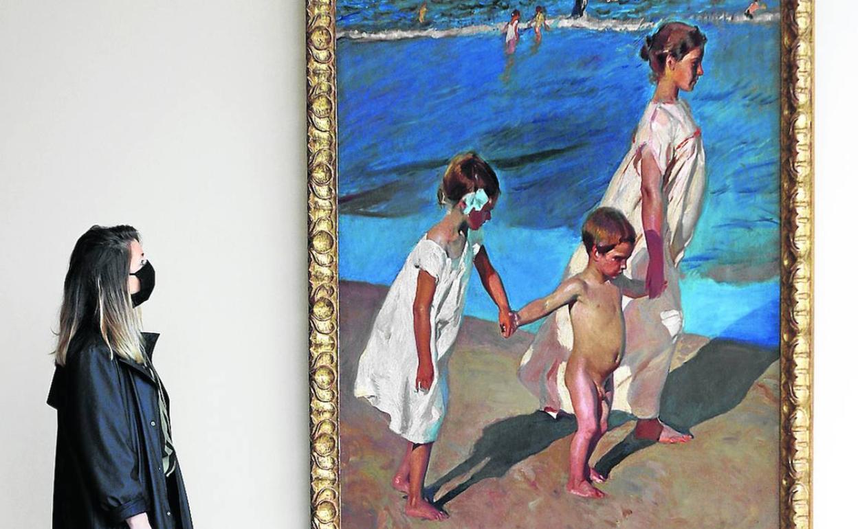 La escasa afluencia de público permitió disfrutar con toda tranquilidad de las obras. 