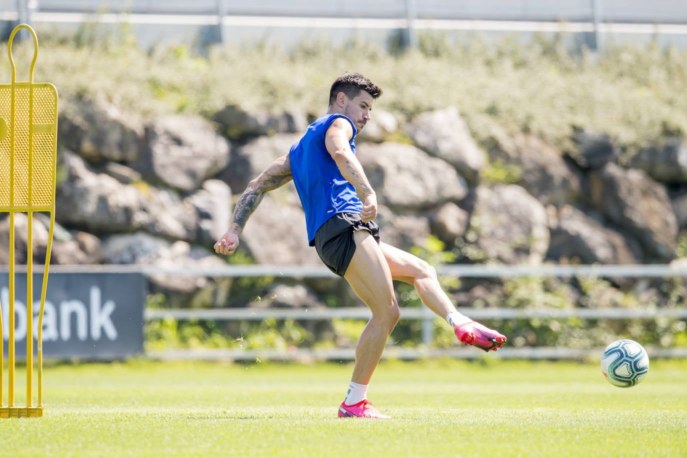 Fotos: El Athletic inicia la fase de entrenamientos de grupos