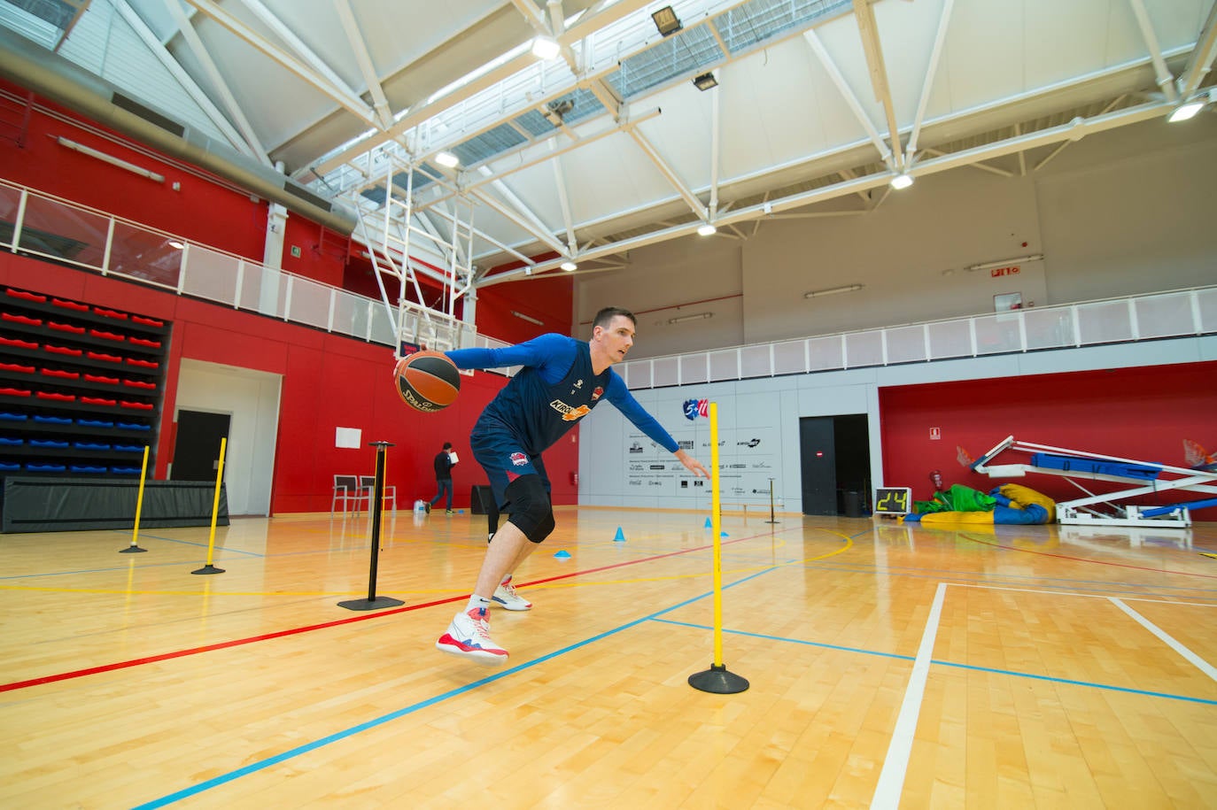 Fotos: El entrenamiento del Baskonia de este martes