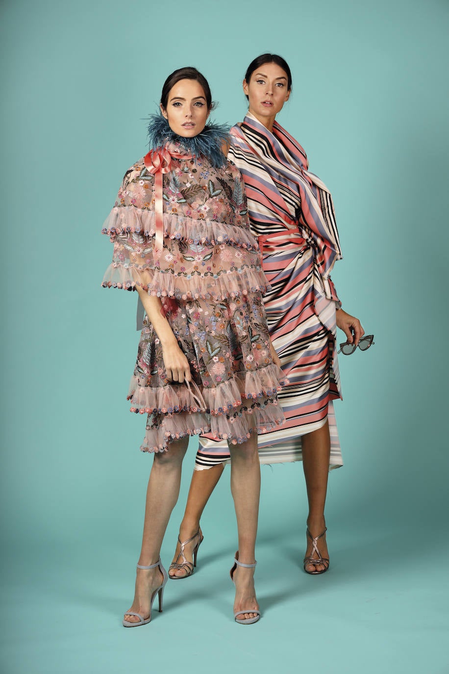 Fotos: Esto es lo que pasa cuando se sustituyen los maniquíes por la puesta en escena improvisada de tres diseñadores vizcaínos