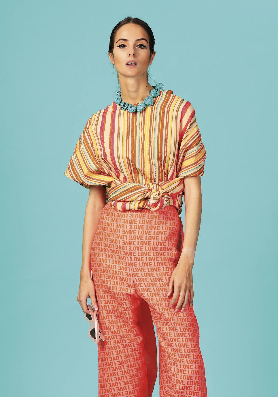 Fotos: Esto es lo que pasa cuando se sustituyen los maniquíes por la puesta en escena improvisada de tres diseñadores vizcaínos