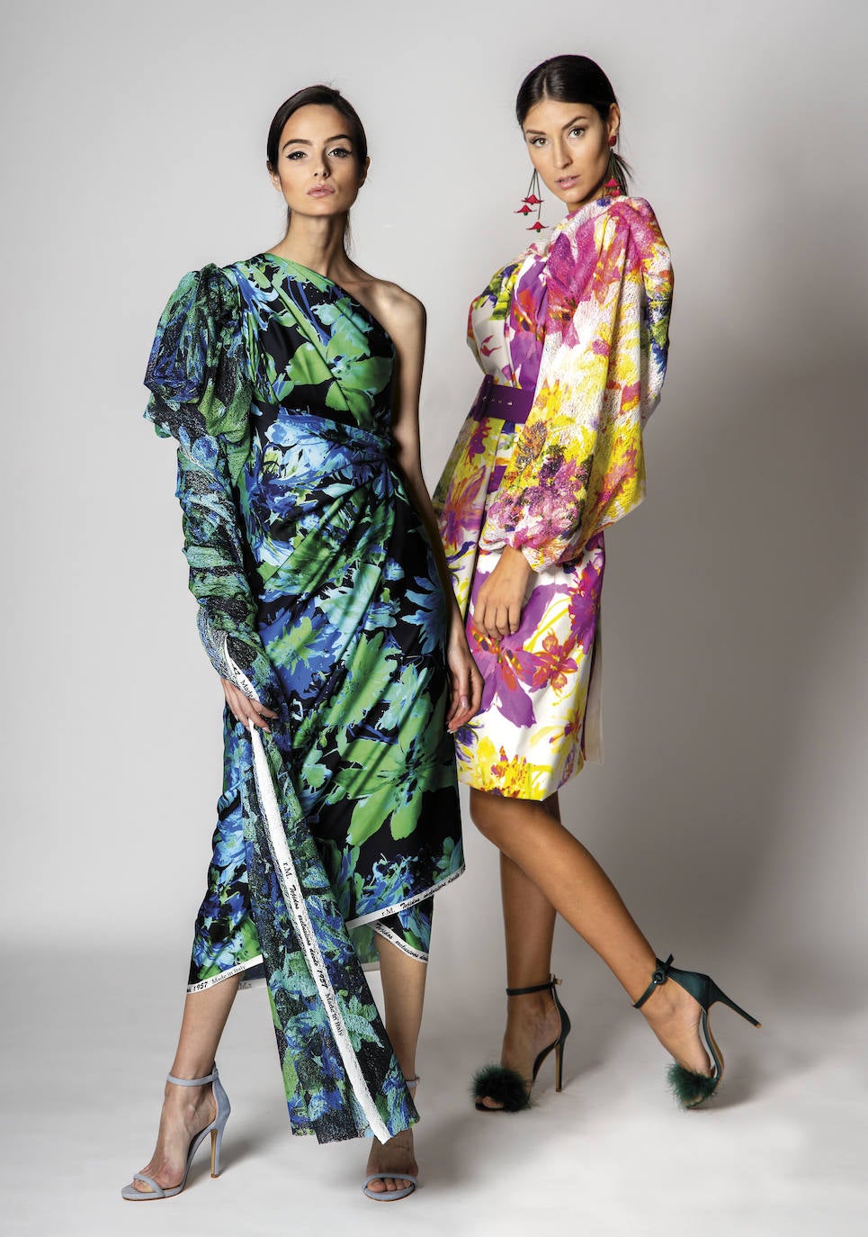 Fotos: Esto es lo que pasa cuando se sustituyen los maniquíes por la puesta en escena improvisada de tres diseñadores vizcaínos