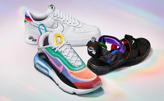Nike, Converse y New Balance tiñen sus zapatillas con los colores del Orgullo apoyar la diversidad | El Correo